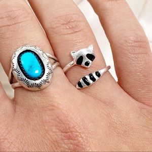 Adjustable Raccoon Ring 🦝